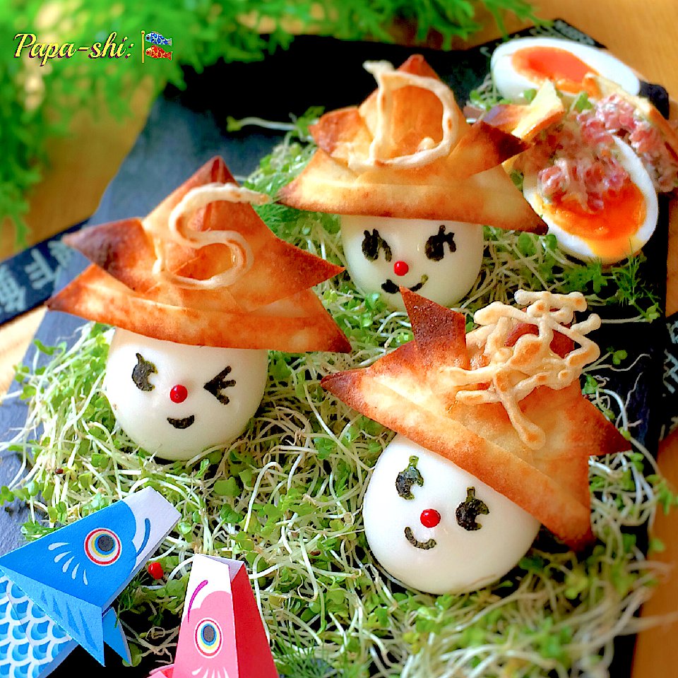 工夫が大事♪親子工作ごはんで祝こどもの日