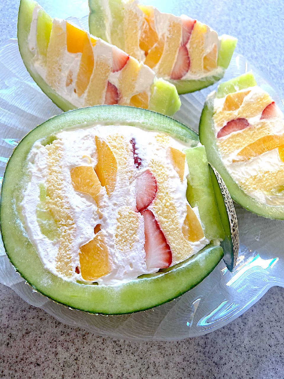 週末メロンの楽しみ方レシピ♪