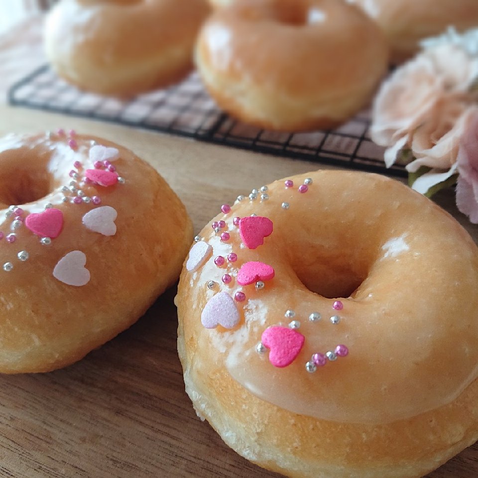 みんな大好き春ドーナッツ♪