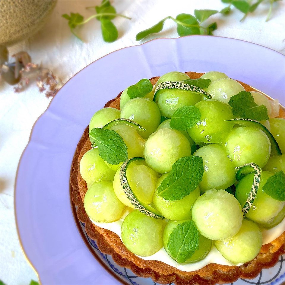 爽やかメロンのデザート巡り〜♪