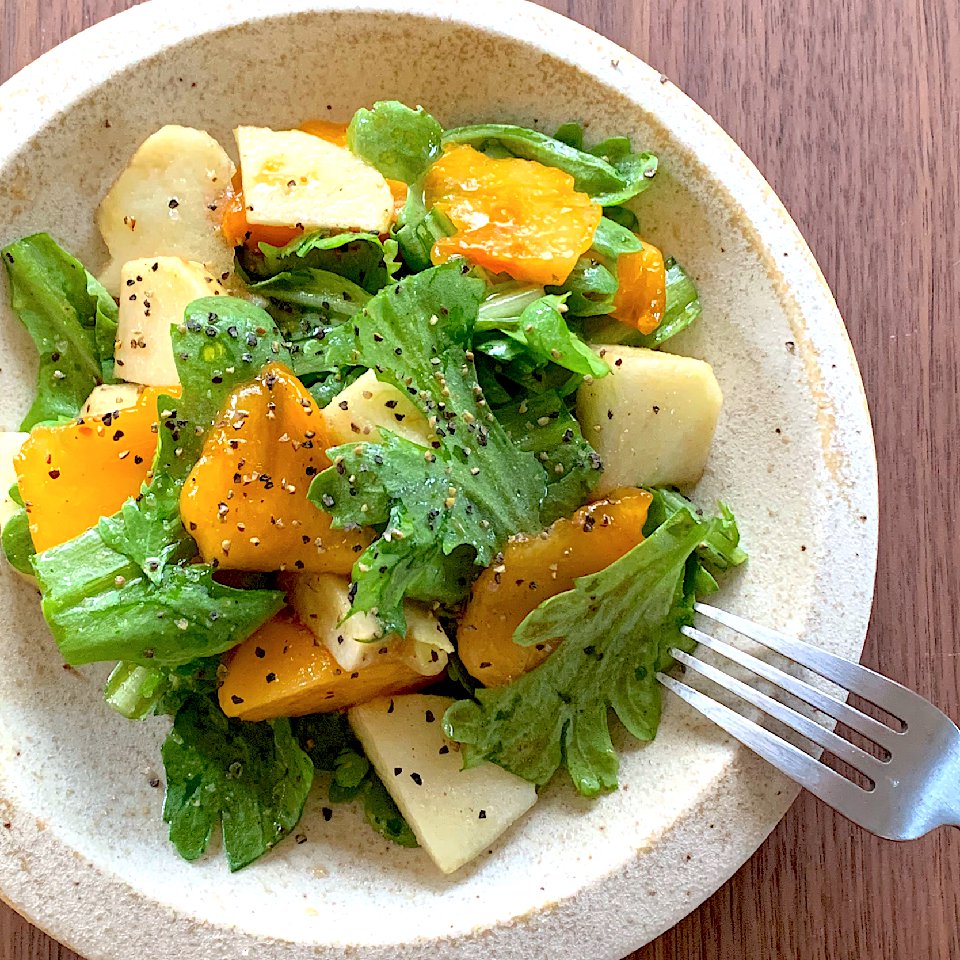 春菊と何合わせる？シュッと美味しい旬の春菊♪