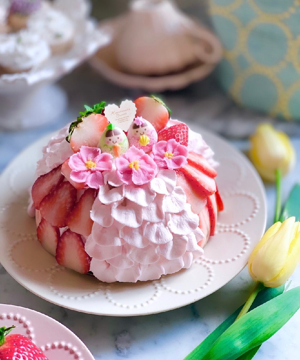 おひなまつりの華やぎスイーツ♪