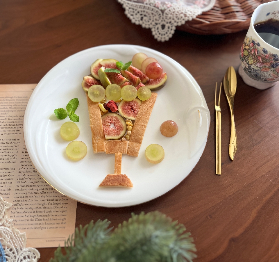 今どき季節の満足パフェ♪