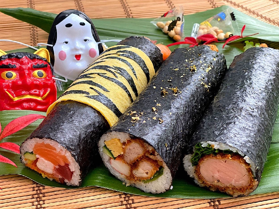 今年の恵方巻きは何巻きにしようかな？