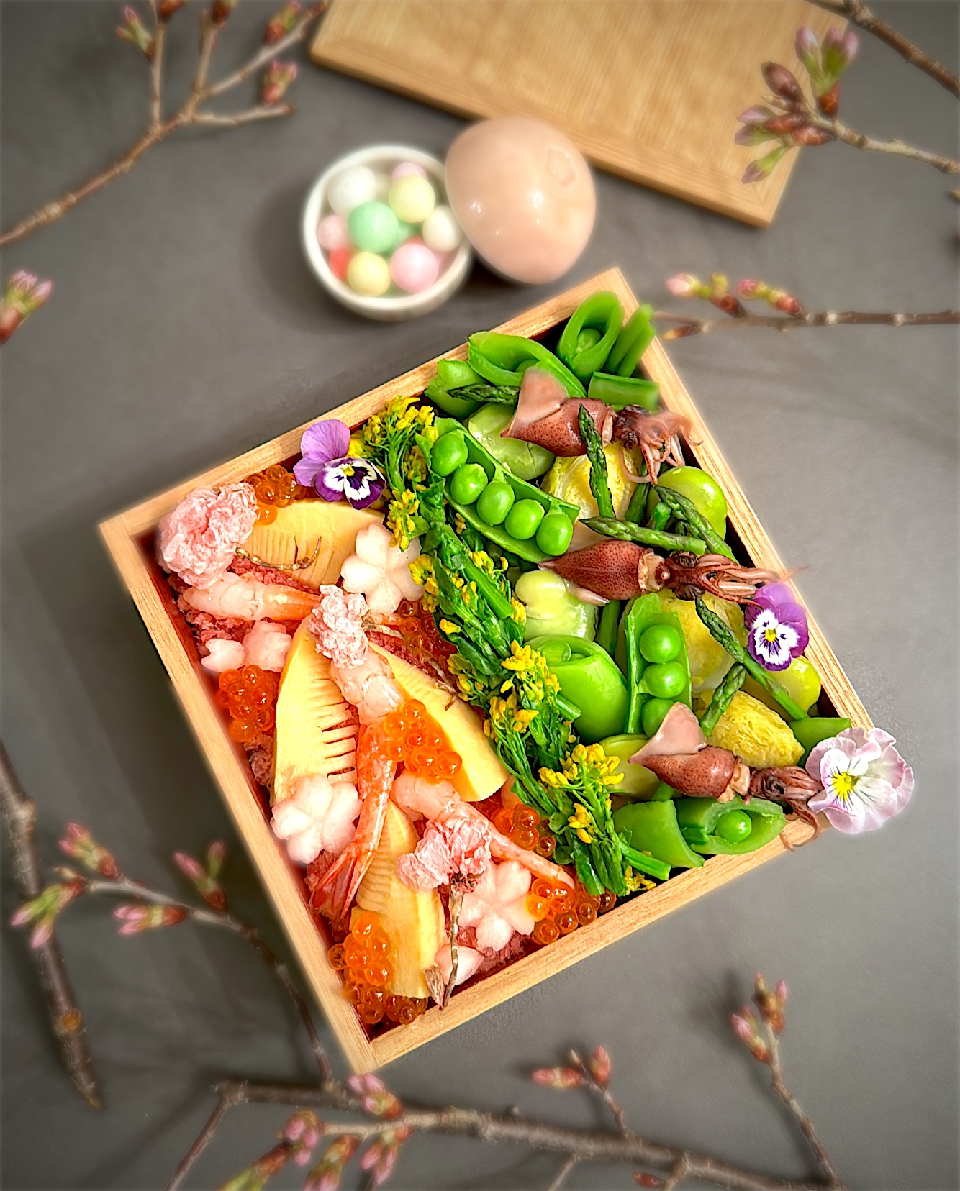 ワクワク 春のお花見弁当♪