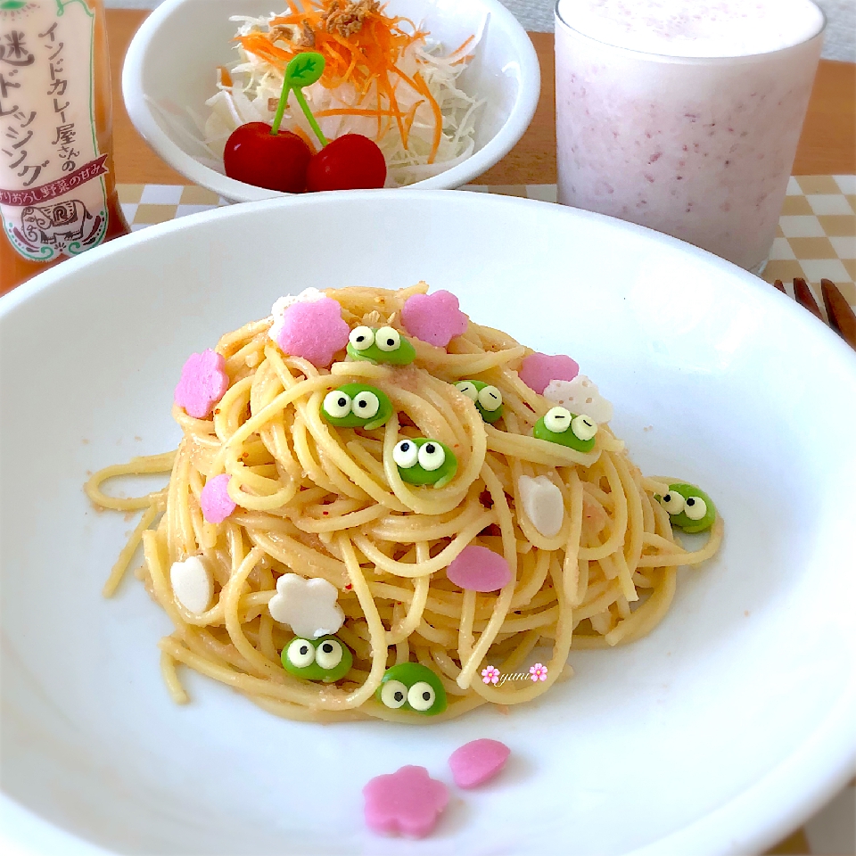 春パスタいただきま〜す