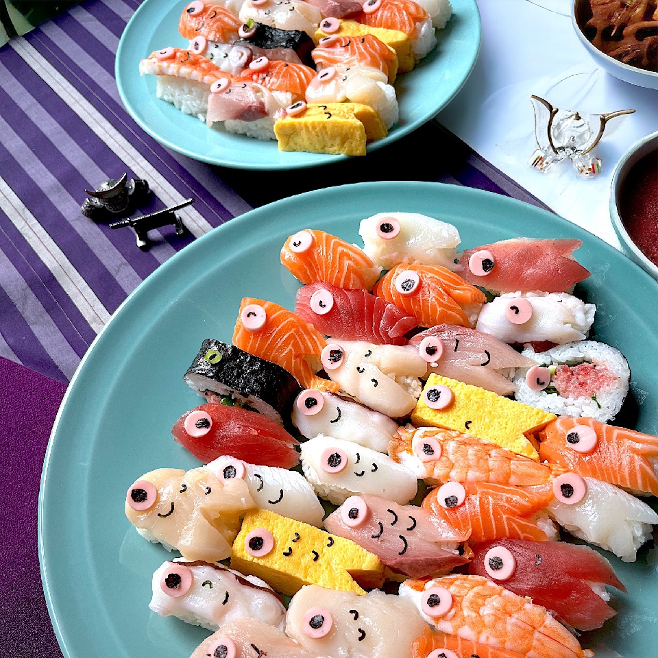 こどもの日！食卓にお祝いのこいのぼり♪