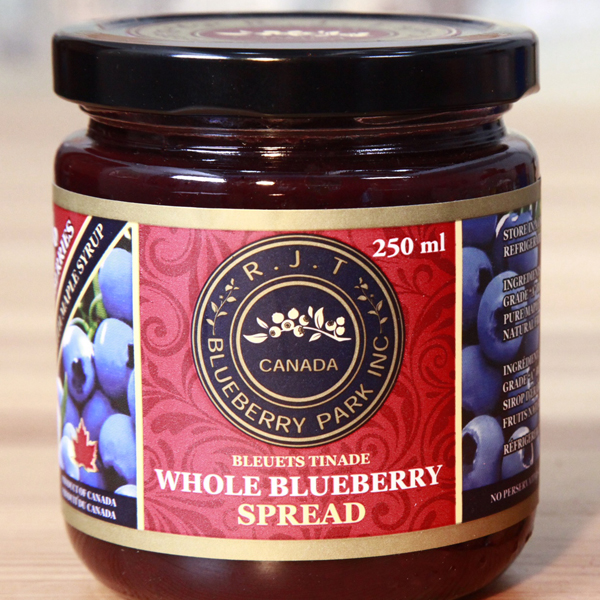 ブルーベリージャム（whole blueberry）