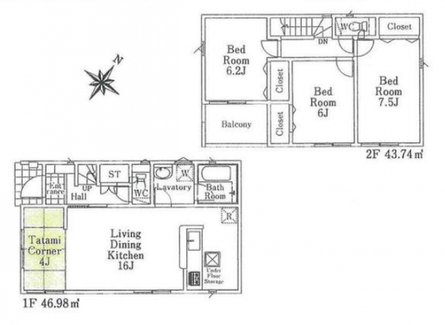 仲介手数料無料＋キャッシュバック／クレイドルガーデン所沢市和ヶ原第14・2号棟・新築一戸建て／3,480万円／狭山ヶ丘駅