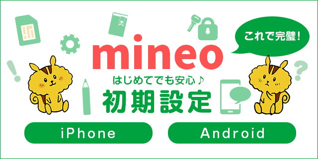 Mineoの設定はこれで完璧 初めてでも安心なandroid Iphoneの設定手順まとめ インターネット 格安simのソルディ