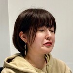 困った顔
