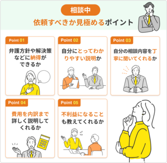 弁護士の選び方のコツ｜自分に合う弁護士を見つけるための13の要素と  