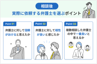 弁護士の選び方のコツ｜自分に合う弁護士を見つけるための13の要素と