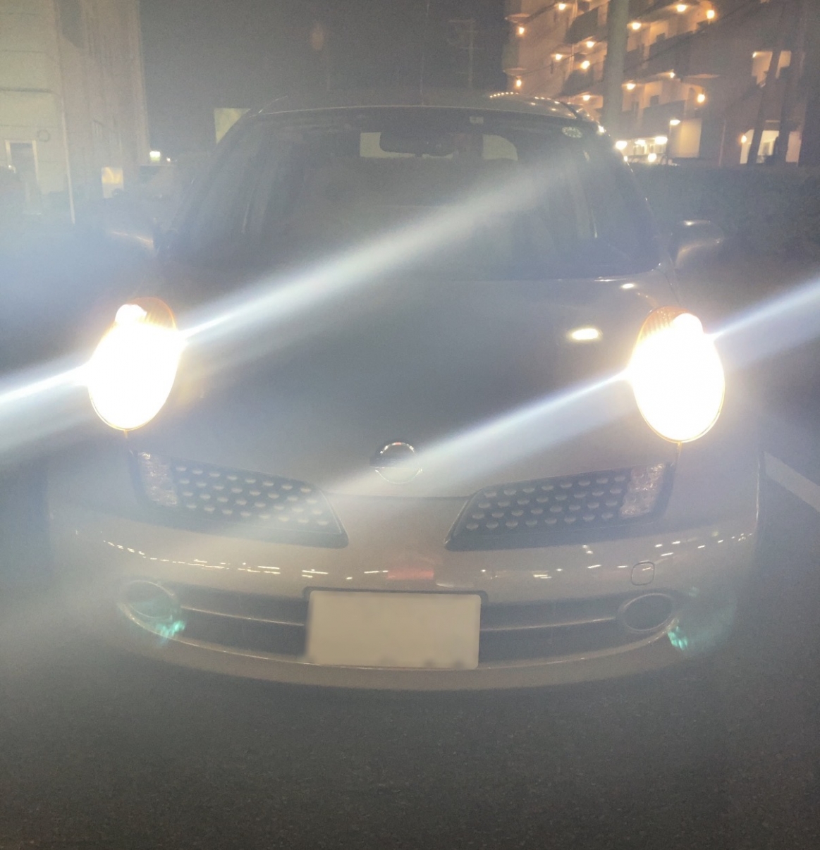 日産マーチ　K12  平成18年に取り付けの写真