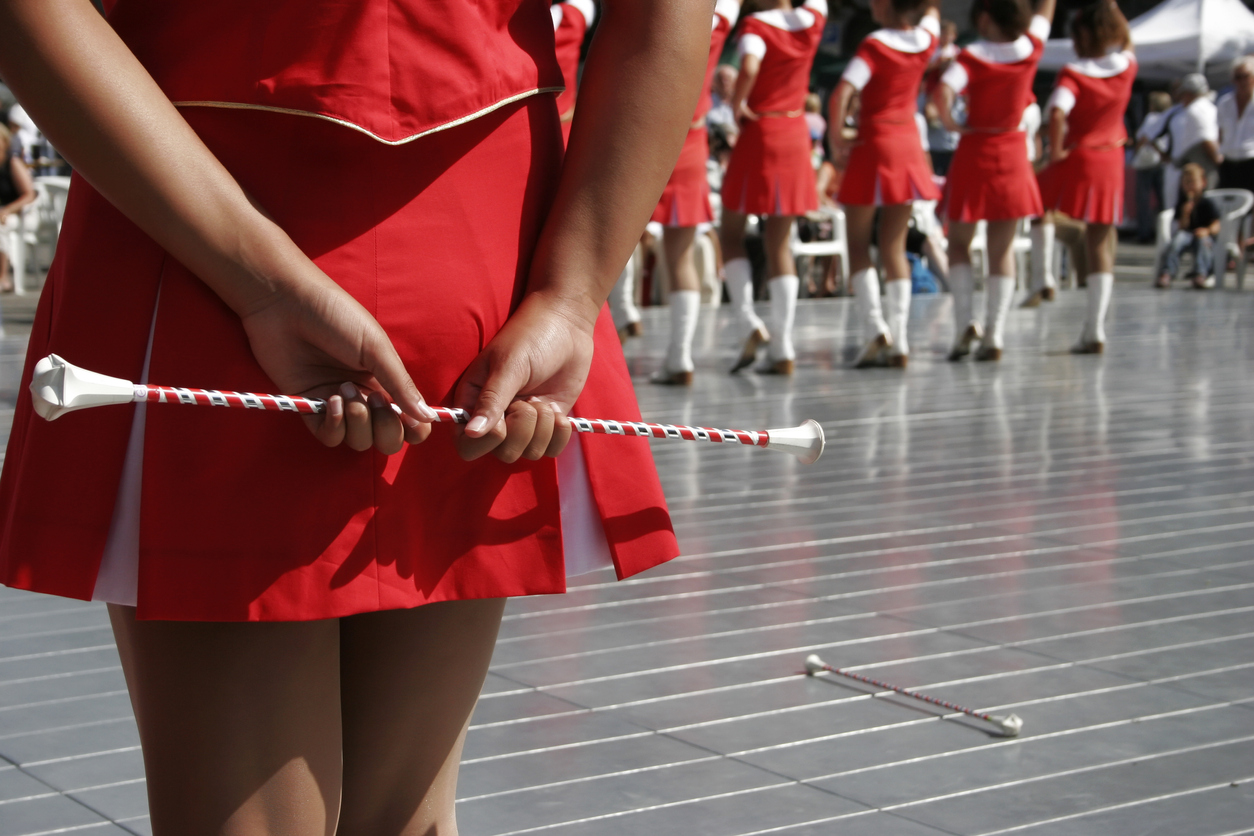 Sports spoit eyecatch baton twirling rule