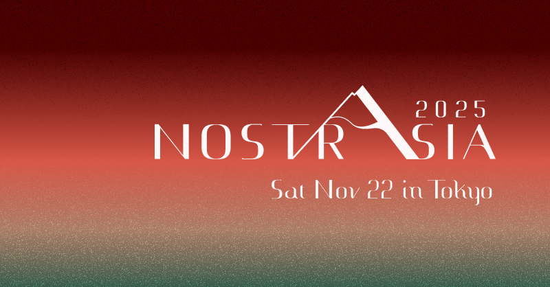今年もNostrasiaのデザインをしました
