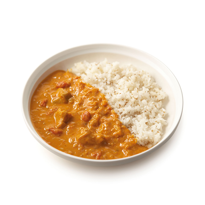 玉葱と鶏肉のカレー