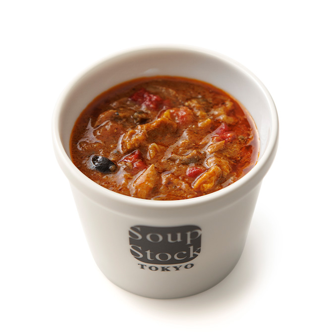 黒オリーブのフィッシュカレー*