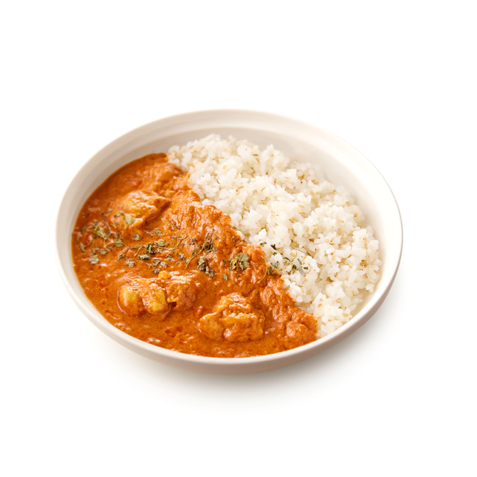 チキンコルマカレー（トマトとヨーグルトのスパイスカレー）