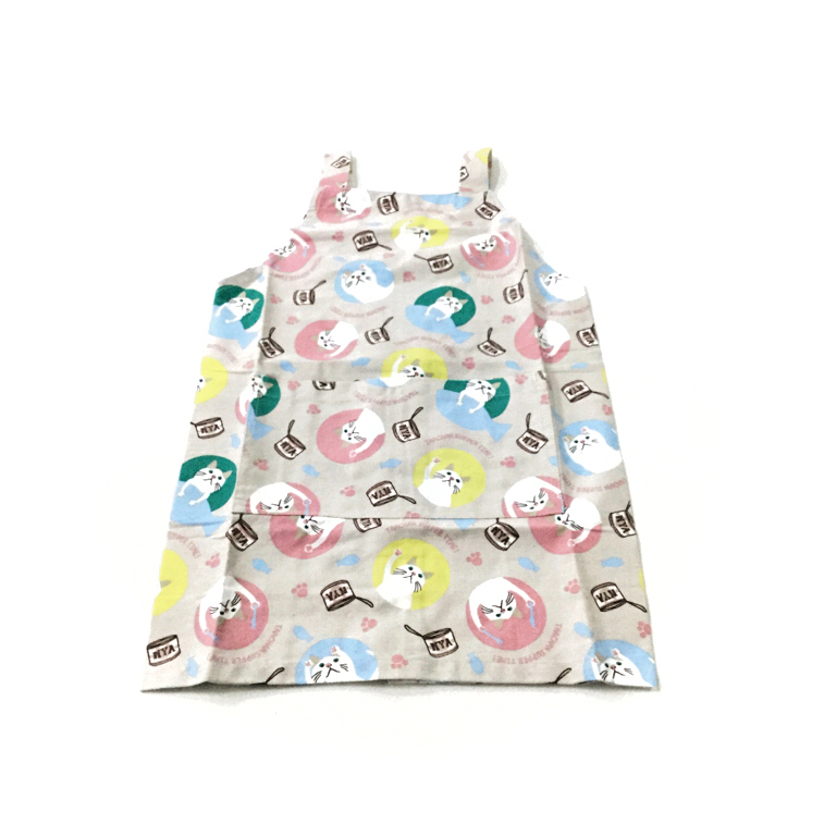 【新品・未使用】かわいい ♪ キッズ エプロン 110cm
