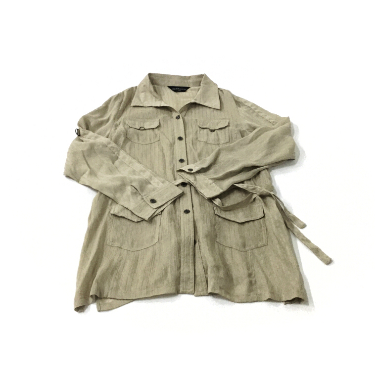 【試着のみ・美品】NOBLE EVE COLLECTIONオーバーブラウス