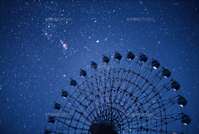 観覧車と星空 妙高村 新潟県
(c)YOSHINORI WATABE/SEBUN PHOTO