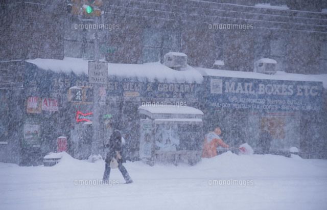 大雪のニューヨーク
(c)HIROYUKI MATSUMOTO/SEBUN PHOTO