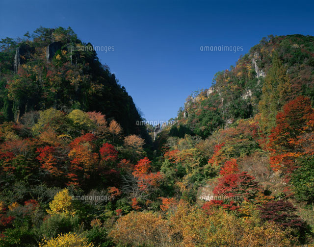 深耶馬渓の紅葉
(c)SIGEO MATSUNO/SEBUN PHOTO