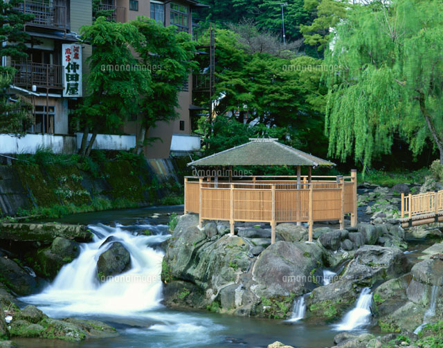 修善寺温泉の独鈷の湯 修善寺町 静岡県
(c)SIGEO MATSUNO/SEBUN PHOTO