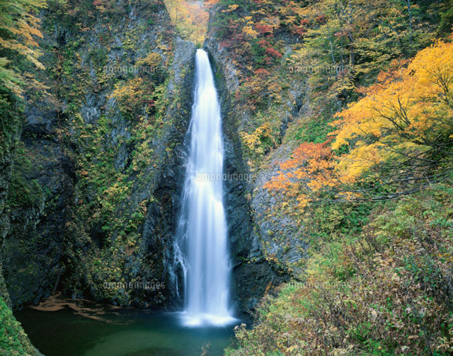 白神山地の暗門ノ滝 西目屋村 青森
(c)SIGEO MATSUNO/SEBUN PHOTO