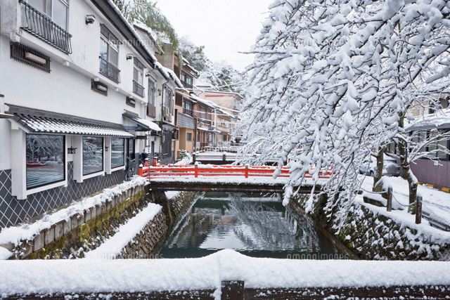 雪の城崎温泉
(c)YOSHITSUGU NISHIGAKI/SEBUN PHOTO
