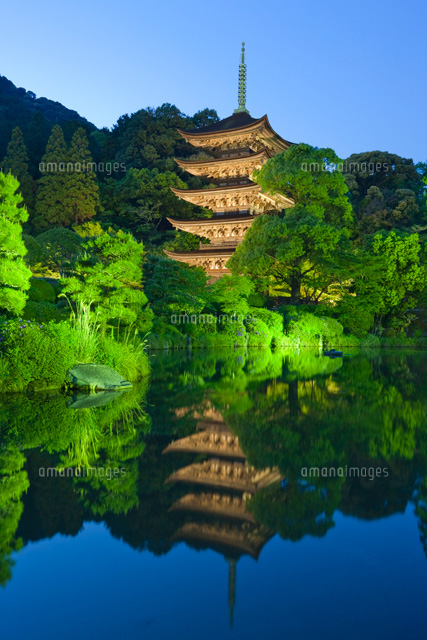 瑠璃光寺五重塔夜景 香山公園
(c)YOSHITSUGU NISHIGAKI/SEBUN PHOTO