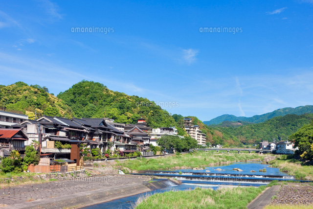 三朝川と三朝温泉
(c)YOSHITSUGU NISHIGAKI/SEBUN PHOTO