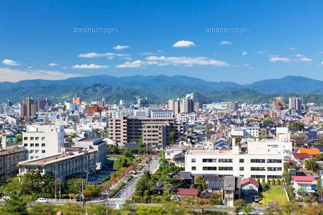 鳥取城跡より望む鳥取市街
(c)YOSHITSUGU NISHIGAKI/SEBUN PHOTO