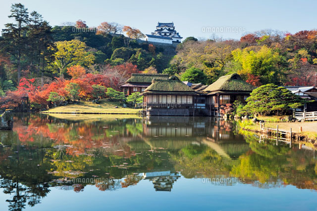 秋の玄宮園と彦根城
(c)YOSHITSUGU NISHIGAKI/SEBUN PHOTO