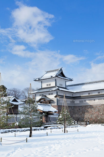 雪の金沢城
(c)YOSHITSUGU NISHIGAKI/SEBUN PHOTO
