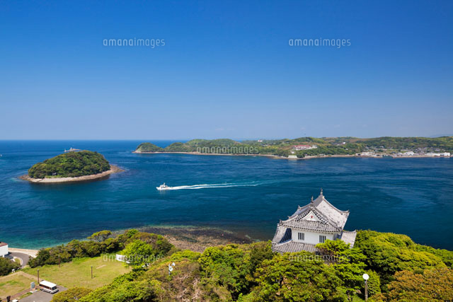平戸城より平戸城と平戸瀬戸
(c)YOSHITSUGU NISHIGAKI/SEBUN PHOTO