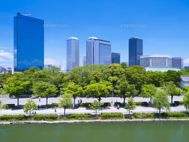 大阪城公園より大阪ビジネスパーク
(c)YOSHITSUGU NISHIGAKI/SEBUN PHOTO