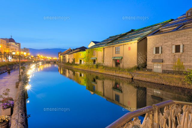 小樽運河夜景
(c)YOSHITSUGU NISHIGAKI/SEBUN PHOTO
