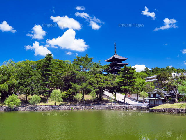 猿沢の池と興福寺五重塔
(c)YOSHITSUGU NISHIGAKI/SEBUN PHOTO
