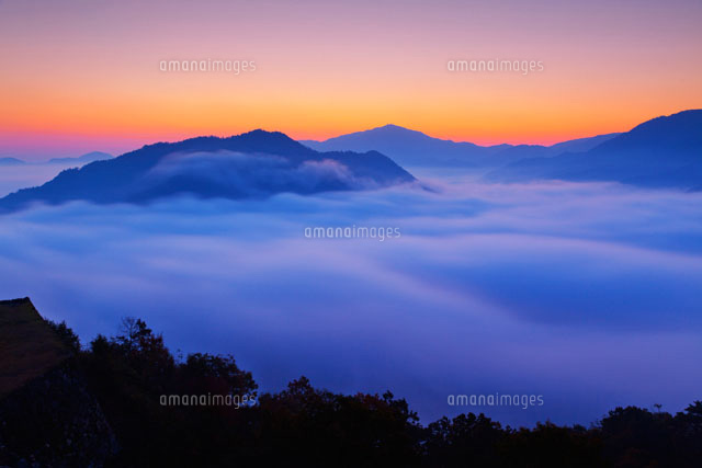 朝の雲海と竹田城跡
(c)YOSHITSUGU NISHIGAKI/SEBUN PHOTO
