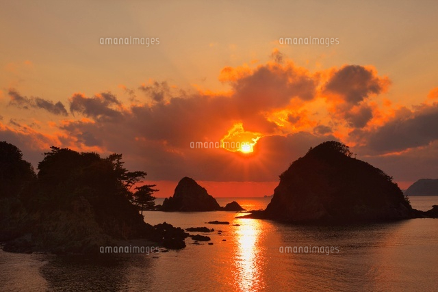 樫西海岸の夕日
(c)YOSHITSUGU NISHIGAKI/SEBUN PHOTO