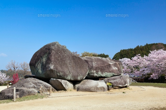 桜と石舞台
(c)YOSHITSUGU NISHIGAKI/SEBUN PHOTO