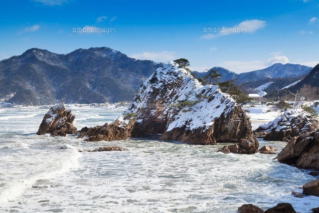 雪の浦富海岸
(c)YOSHITSUGU NISHIGAKI/SEBUN PHOTO