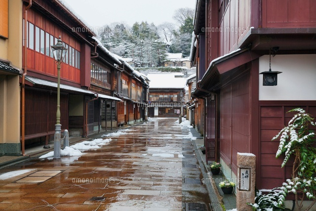 雪の東茶屋街
(c)YOSHITSUGU NISHIGAKI/SEBUN PHOTO