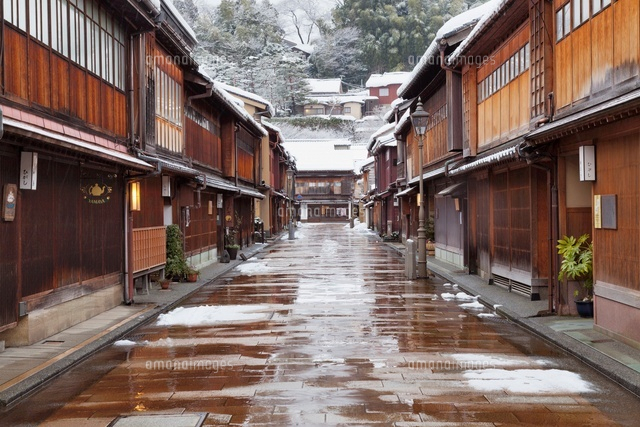雪の東茶屋街
(c)YOSHITSUGU NISHIGAKI/SEBUN PHOTO