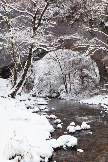 雪の帝釈峡,雄橋
(c)YOSHITSUGU NISHIGAKI/SEBUN PHOTO