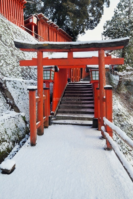 雪の太鼓谷稲荷神社
(c)YOSHITSUGU NISHIGAKI/SEBUN PHOTO