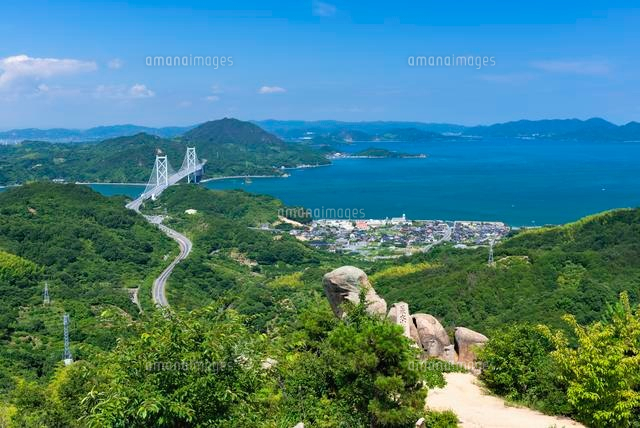 白滝山の因島大橋と瀬戸内海
(c)YOSHITSUGU NISHIGAKI/SEBUN PHOTO