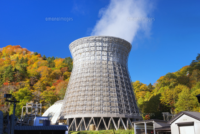 秋の松川地熱発電所
(c)YOSHITSUGU NISHIGAKI/SEBUN PHOTO